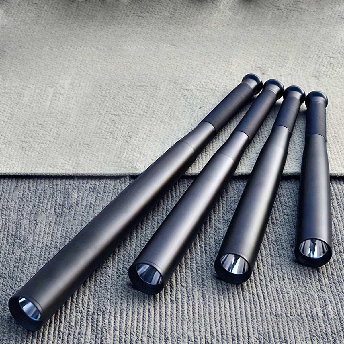 Heavy‑Duty Aluminum Alloy Baseball Bat Flashlight