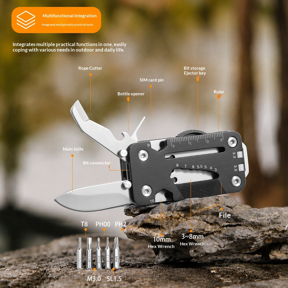 Multifunctional edc tool multifunctional pocket knife mini multi tool